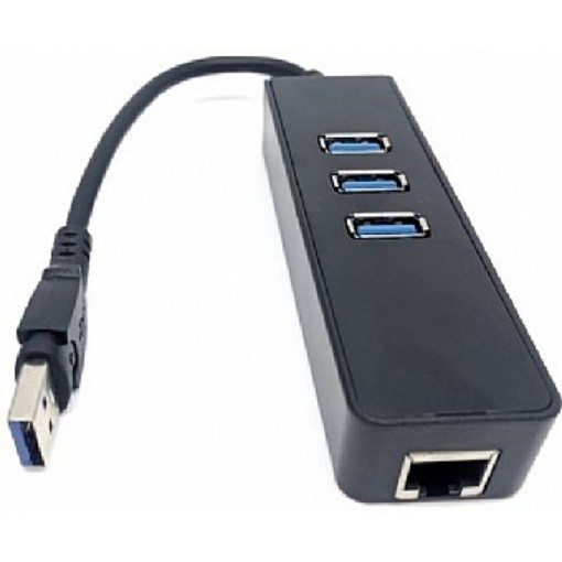 תמונה של מתאם רשת  USB 3.0 E-HUB-USB3-A Gold Touch