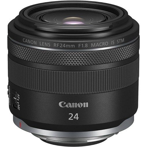 תמונה של Canon RF 24mm F1.8 MACRO IS STM MILC עדשות מקרו רחבות שחור